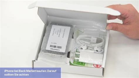 iPhone bei Back Market kaufen: Darauf sollten Sie achten .